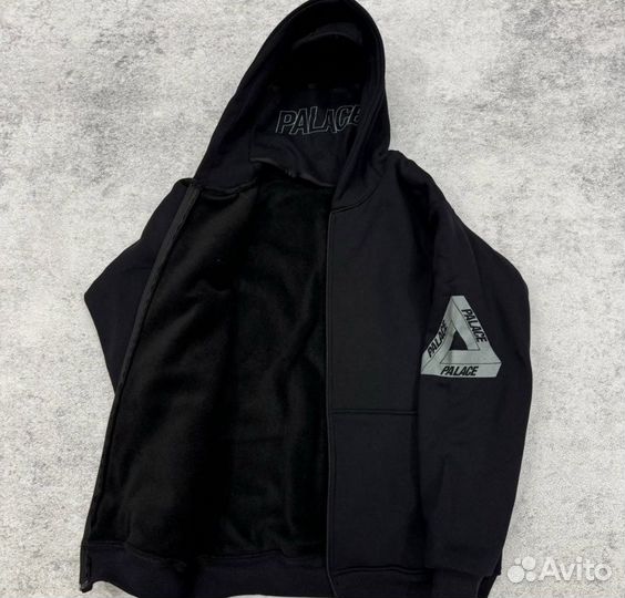Зип худи Palace facemask zip up c балаклавой