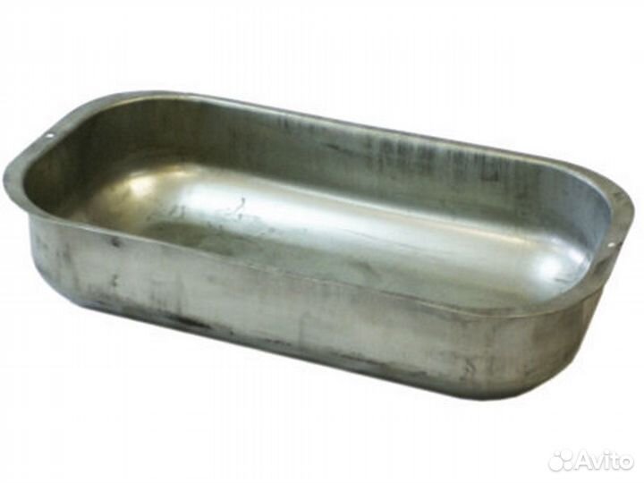Корыто оцинкованное 45л цельнотянутое