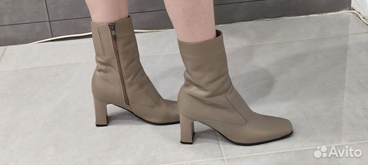 Ботильоны кожа 39- 40