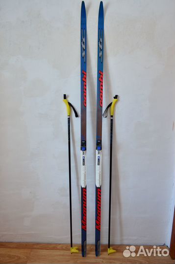 Лыжи беговые пластиковые