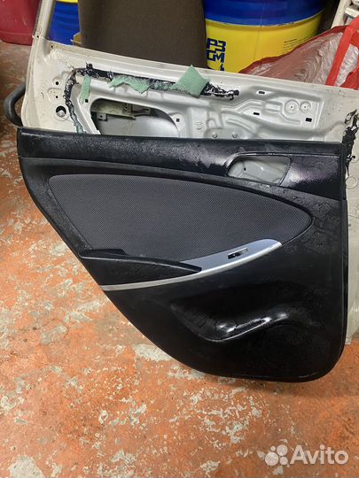 Дверь hyundai solaris