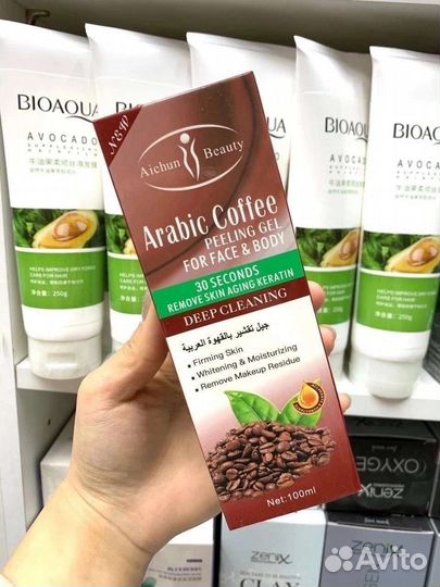 Отшелушивающий пилинг гели для лица и тела