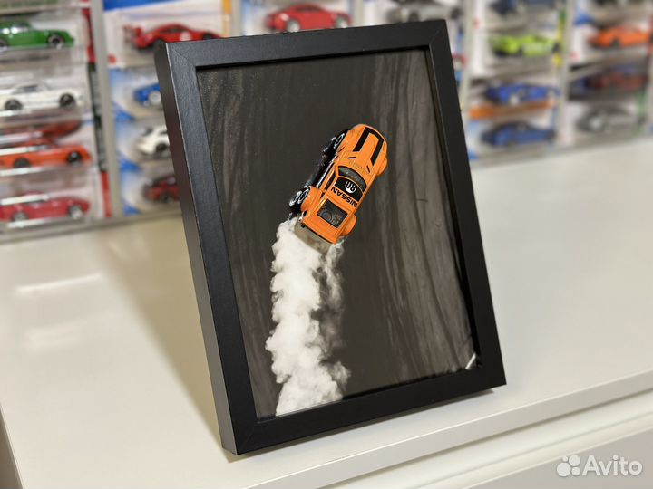 Рамка с Hot Wheels