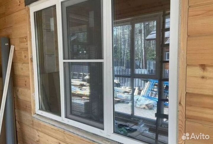 Остекление окон и балконов пвх