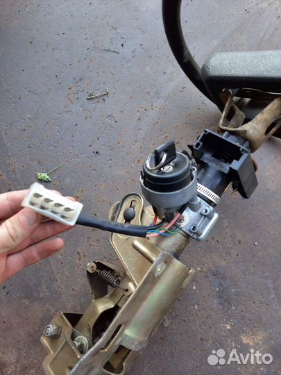 Рулевая колонка ваз 2114 вместе с замком зажигания