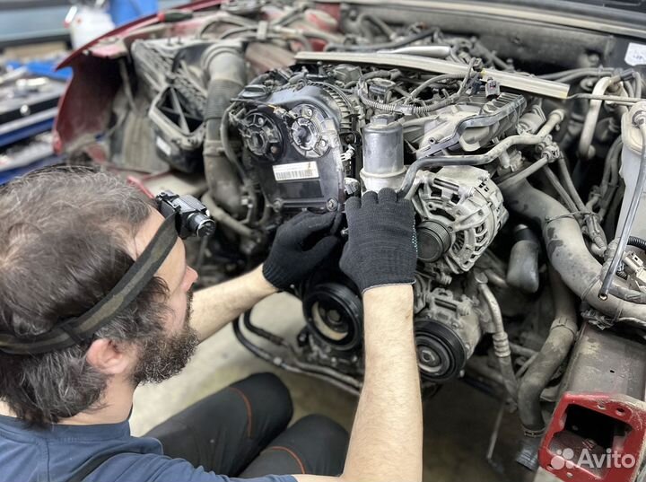 Замена грм Audi 2.0 TFSi за 4 часа