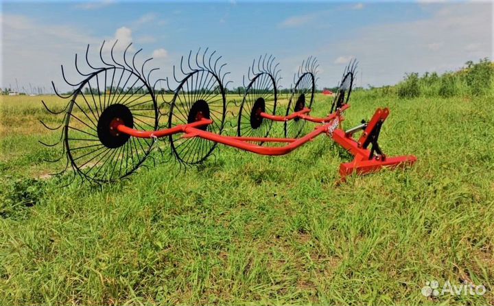 Грабли, ворошилки, валкователи Фермер Техника ГВК-5К, 2023