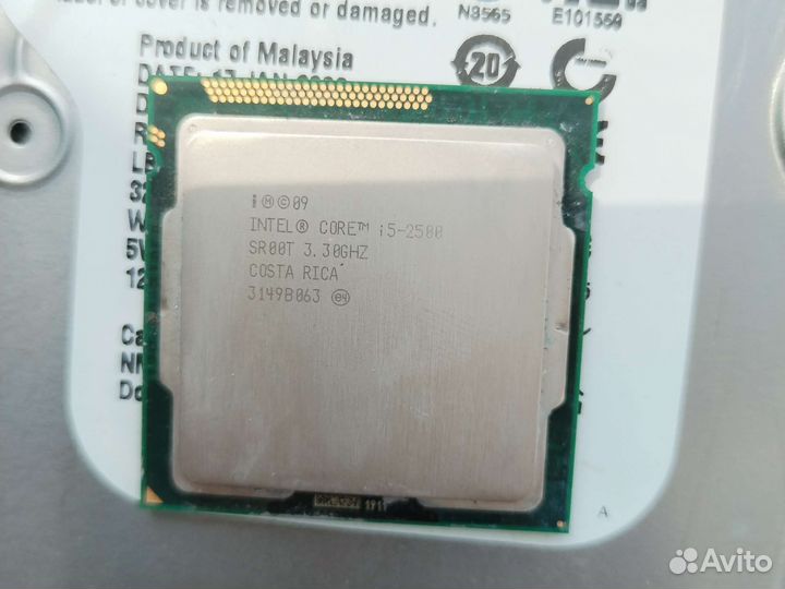 Проц озу жёсткий диск мать