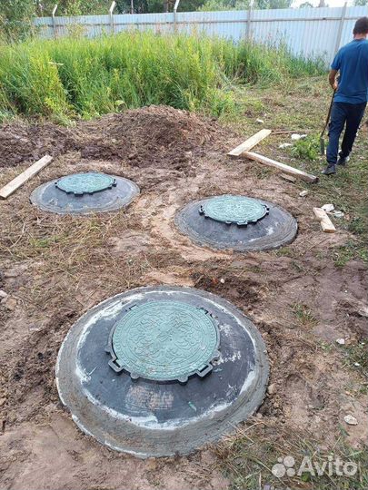 Септики из бетонных колец склад
