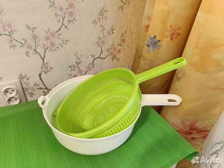 Дуршлак. Крышка для свч