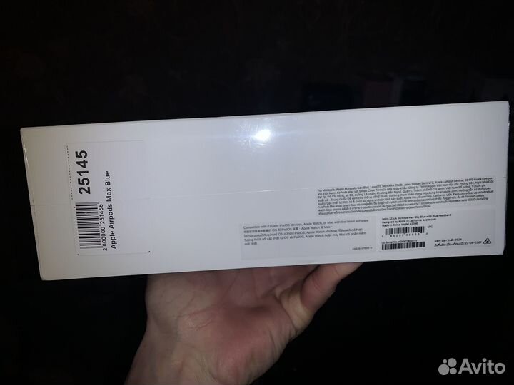 Наушники apple airpods max blue