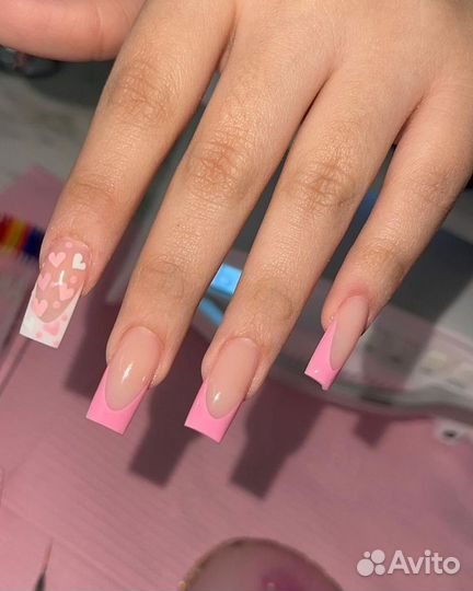 Маникюр, гель лак, укрепление, коррекция ногтей