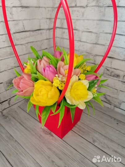 Букеты из мыла ручной работы