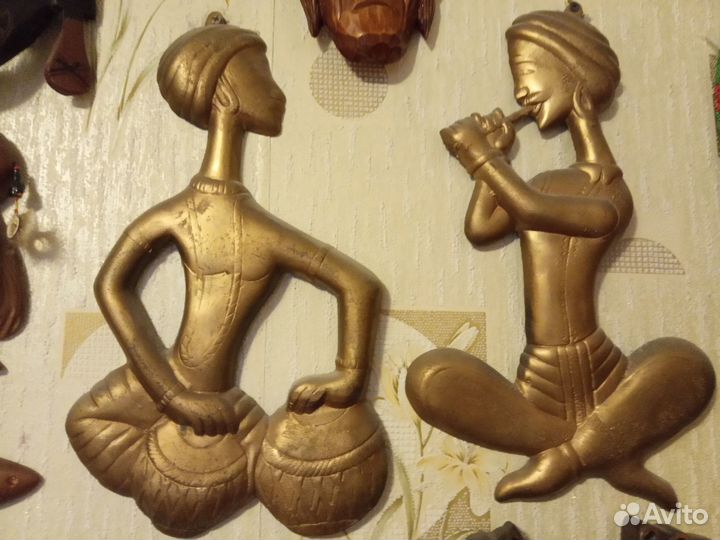 Фигуры музыкантов металлические