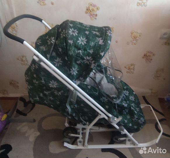 Санки коляска nika умка 3 1