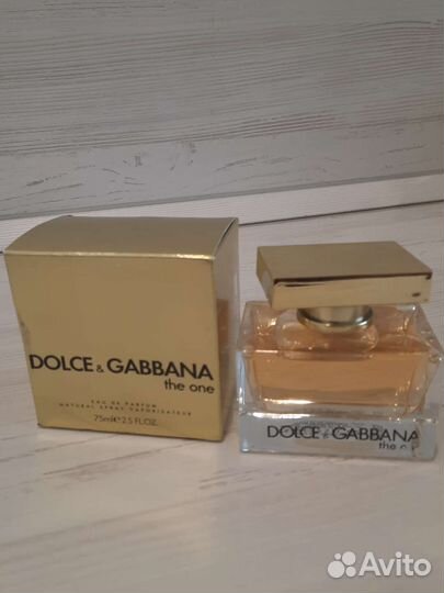 Туалетная вода женская Dolce Gabbana the one