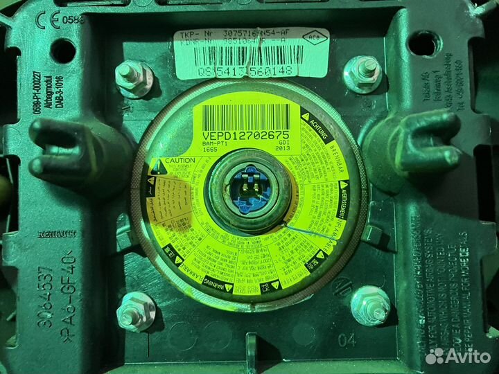 Безопасность рено дастер 1(2010-2015)