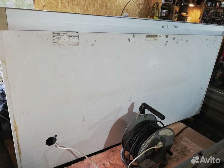 Морозильный ларь со стеклом бу