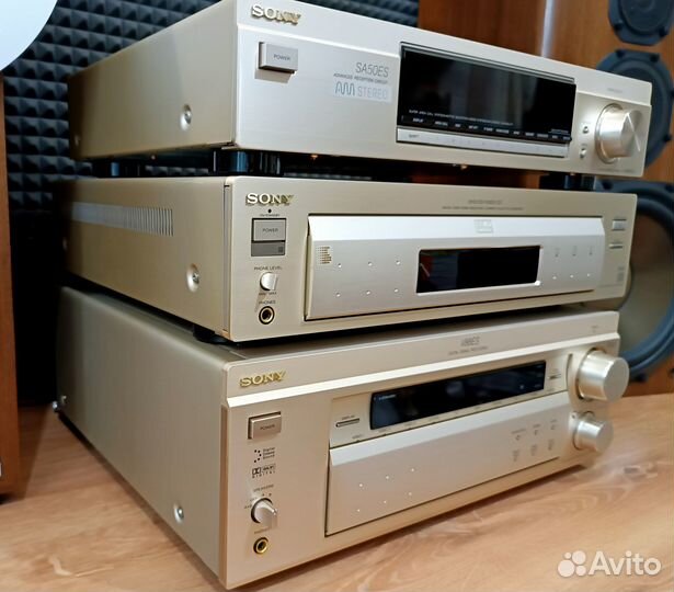 Sony ES шампань