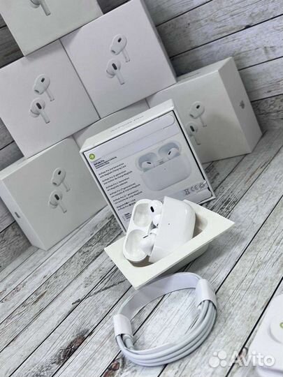 Apple Airpods pro 2+ адаптер Type C+ гарантия