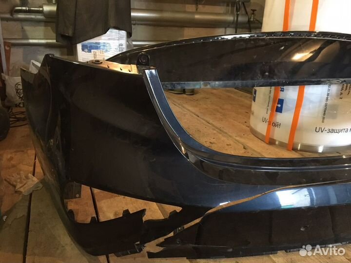 KIA Cerato Юбка заднего бампера