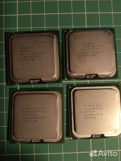 Процессор E6750, D945 -lga775. DDR2 память
