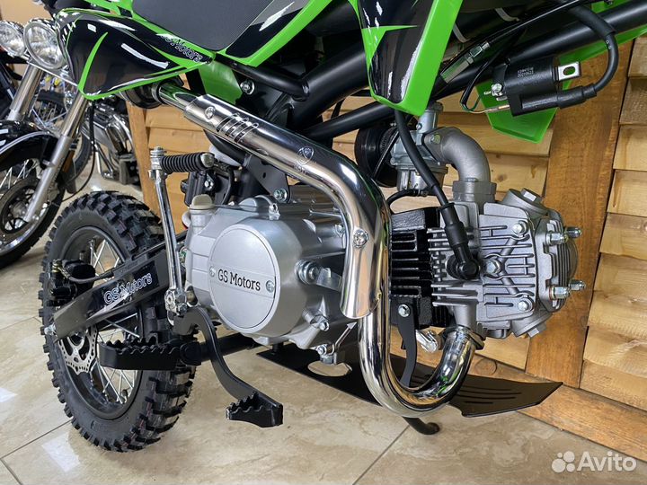 Питбайк GS Motors S12 17/14 зеленый