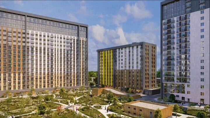 Квартира-студия, 33,3 м², 17/18 эт.