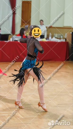 Платье для бальных танцев латина