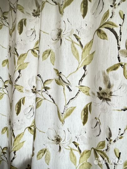 Шторы гардины портьеры из ткани IKEA затемняющие