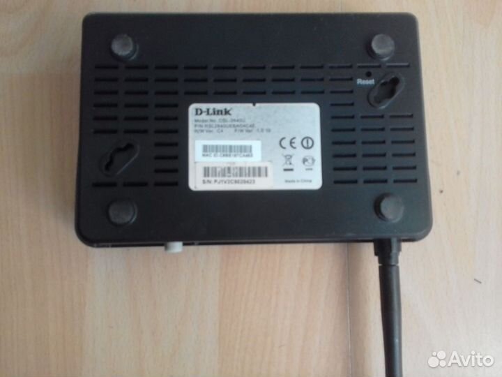 Роутер D-link модель DSL-2640U