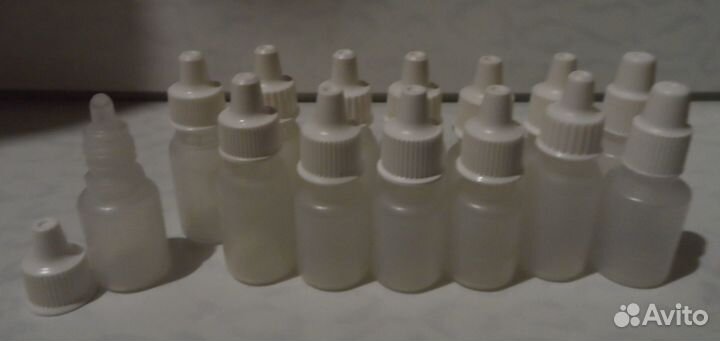 Аптечные пузырьки 10,30,40,60мл