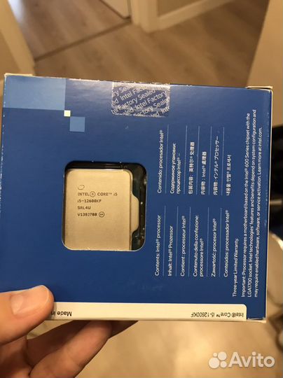 Процессор Intel Core i5-12600KF LGA1700 BOX