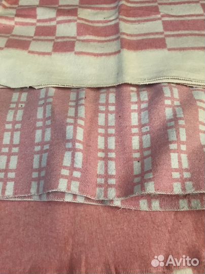 Одеяло СССР новое,шерстяное