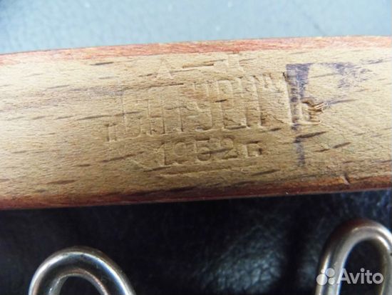 Вешалка настенная складная. Два крючка.1952 г