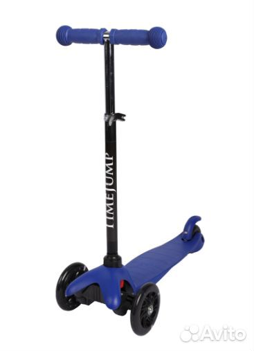 Новые детские самокаты. Синий и розовый