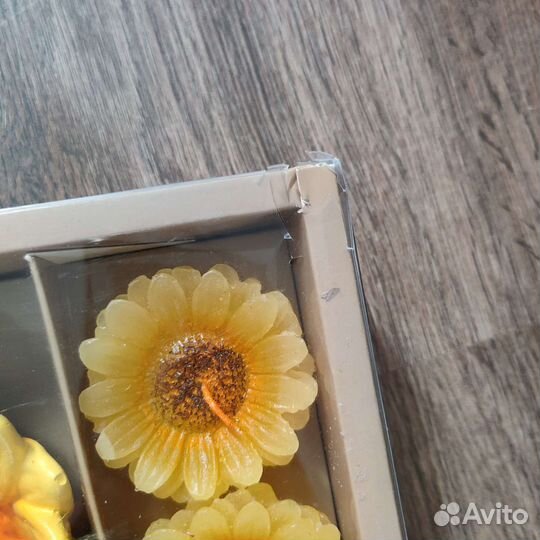 Подсвечник Подсолнух для плавающих свеч