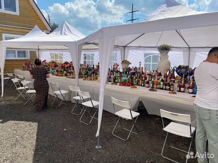 Аренда Прокат шатров,мебели 4х8;6х12;3х3;