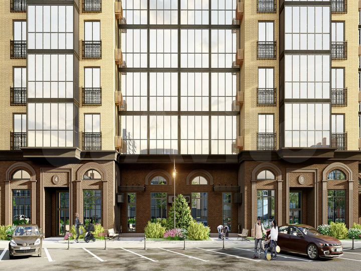 3-к. квартира, 85,9 м², 7/9 эт.