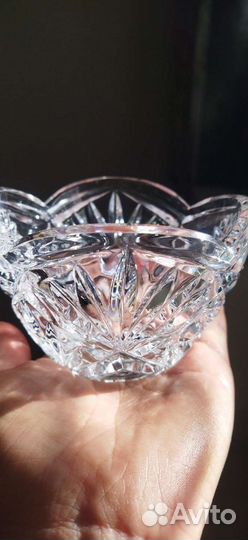 Хрустальные салатники- малышки СССР