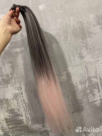 Хвост из канекалона афрохвост