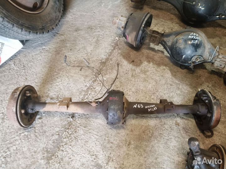 Мост на nissan atlas