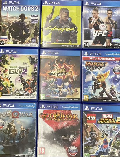 Игры на Sony PlayStation 4