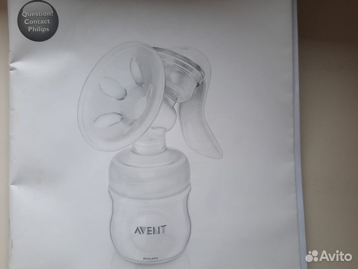 Молокоотсос avent ручной
