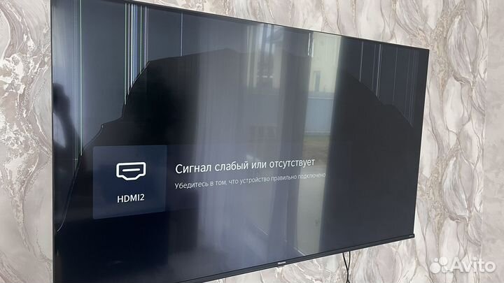 Телевизор на запчасти Hisense 55