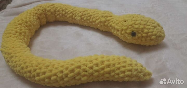Змейка из пряжи