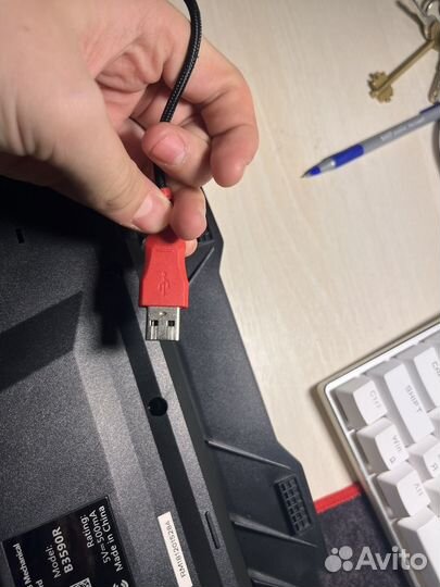 Клавиатура проводная A4Tech Bloody B3590R