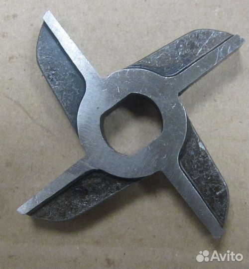 Нож для промышленной мясорубки мим-300 (без бур