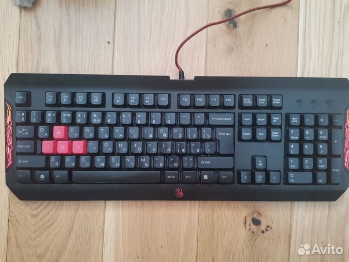Клавиатура проводная A4Tech Bloody Q100