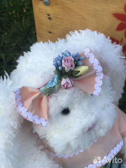 Вязаный зайка